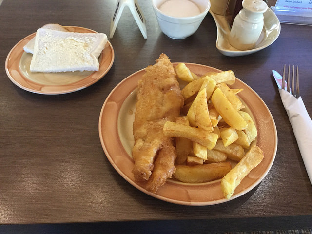You and Your Mates Will Love the Fish and Chips at Red Brick Station